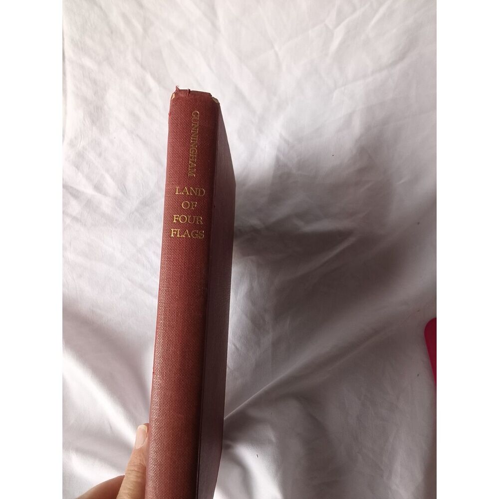 Vintage Land of Four Flags Book by Cunningham, Wilbur